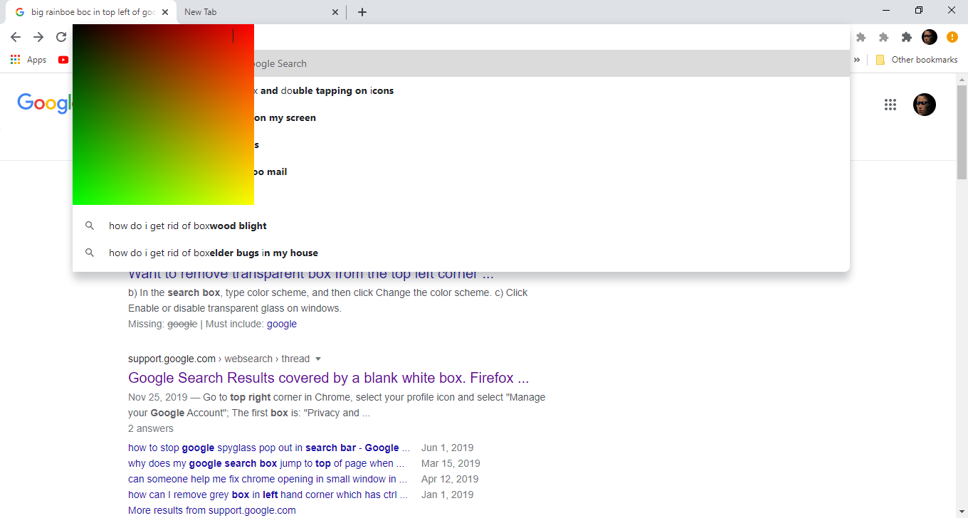 Color change of Google search results/links when logged in - Google Chrome  Community