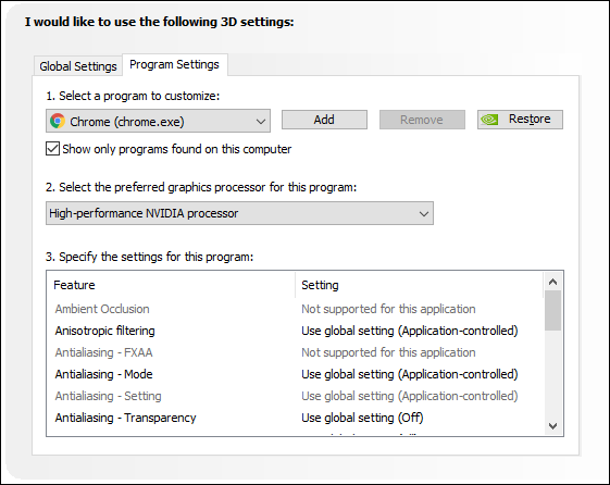 Kilde Under ~ Uluru Chrome To Use Specific GPU? - Google Chrome Community