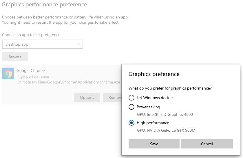 Kilde Under ~ Uluru Chrome To Use Specific GPU? - Google Chrome Community