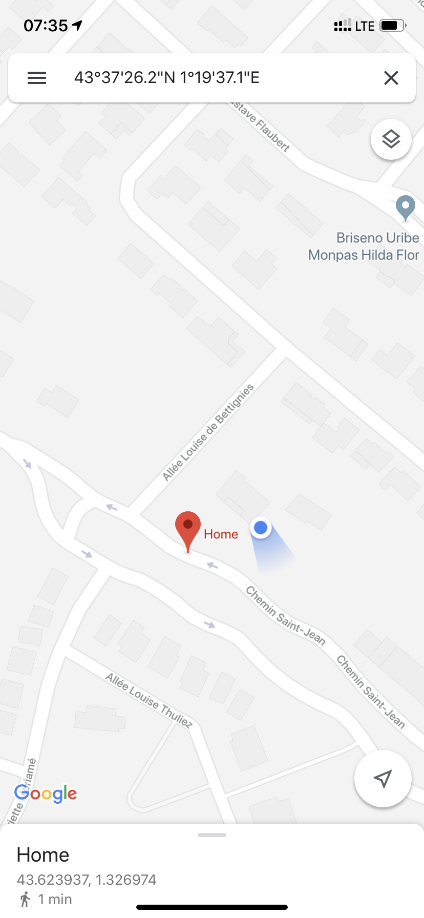 google maps my location