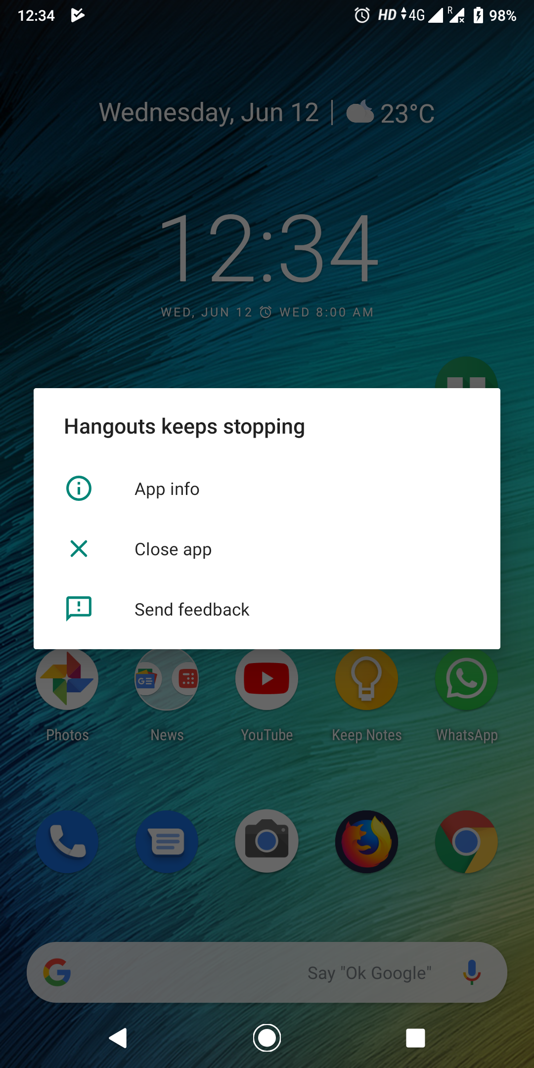 Hangouts App Crashes When Opening It Hangouts Community - how to fix roblox crashing mobile