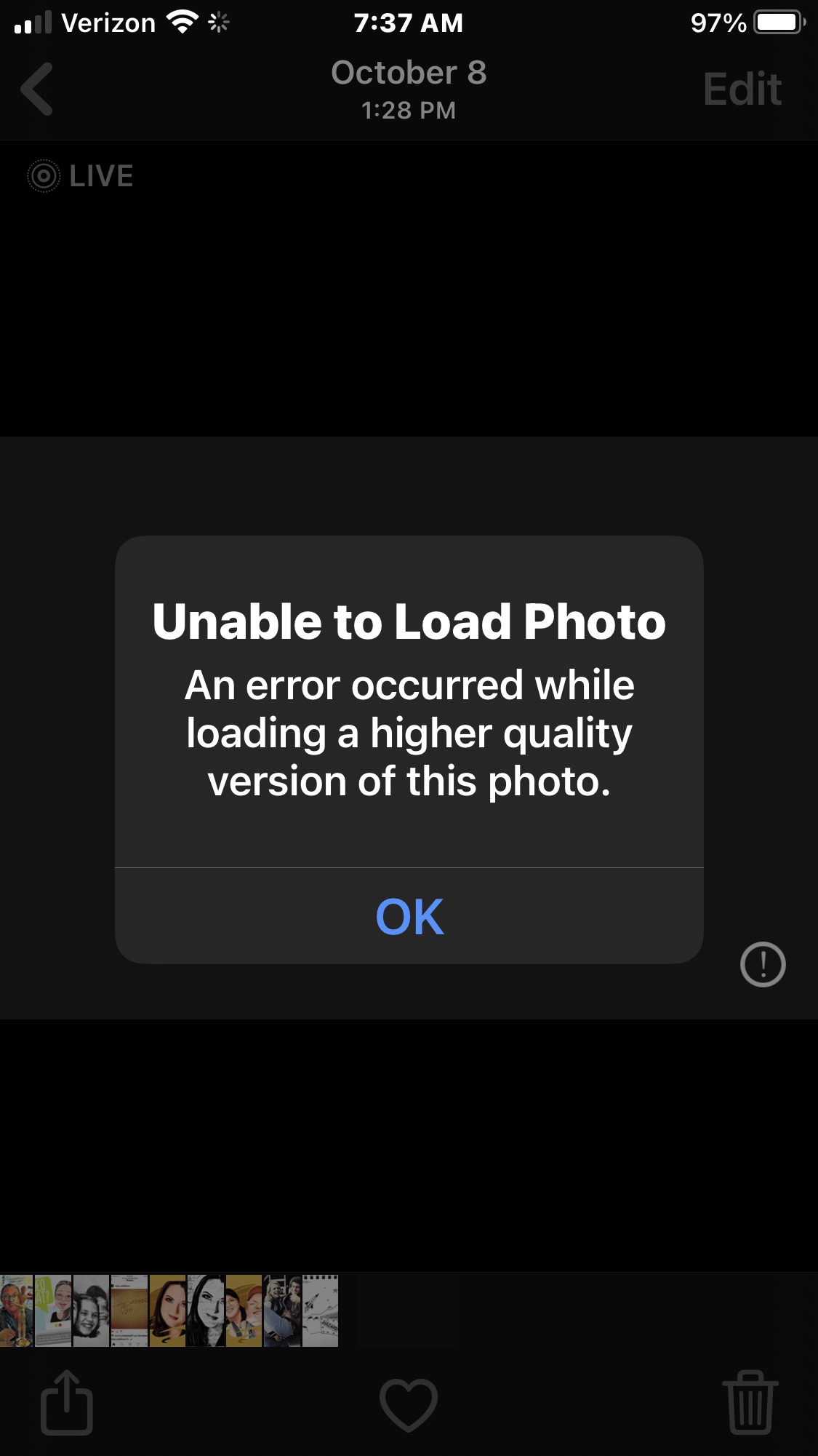 I Tried To Save Image To My Device But It Said Higher Quality Of Photo And It Was Gone In Google Pho Google Photos Community