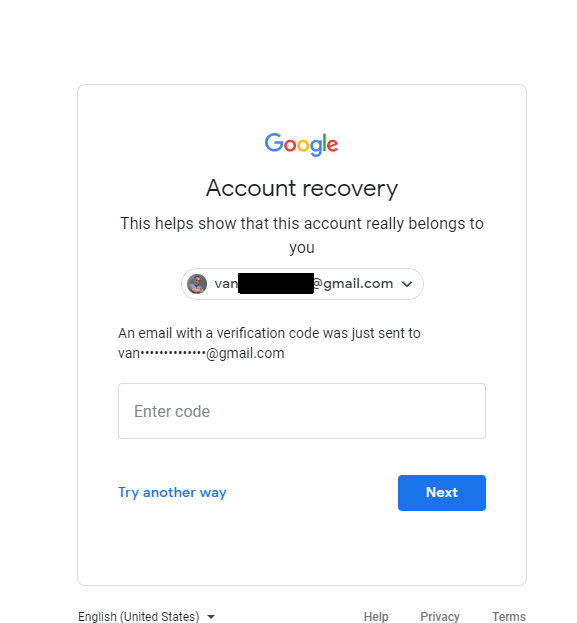 recovery mail for gmail