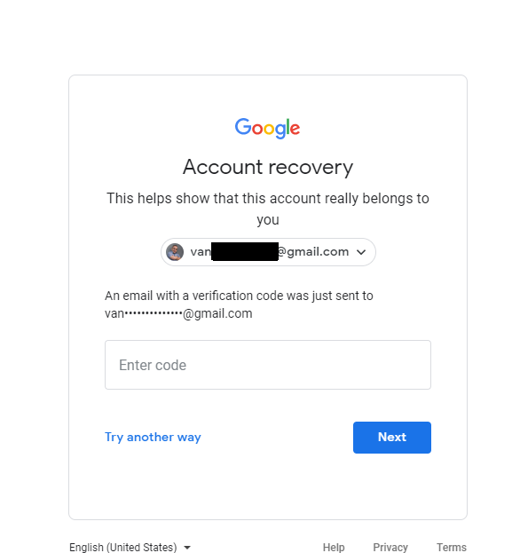 change recovery email for gmail