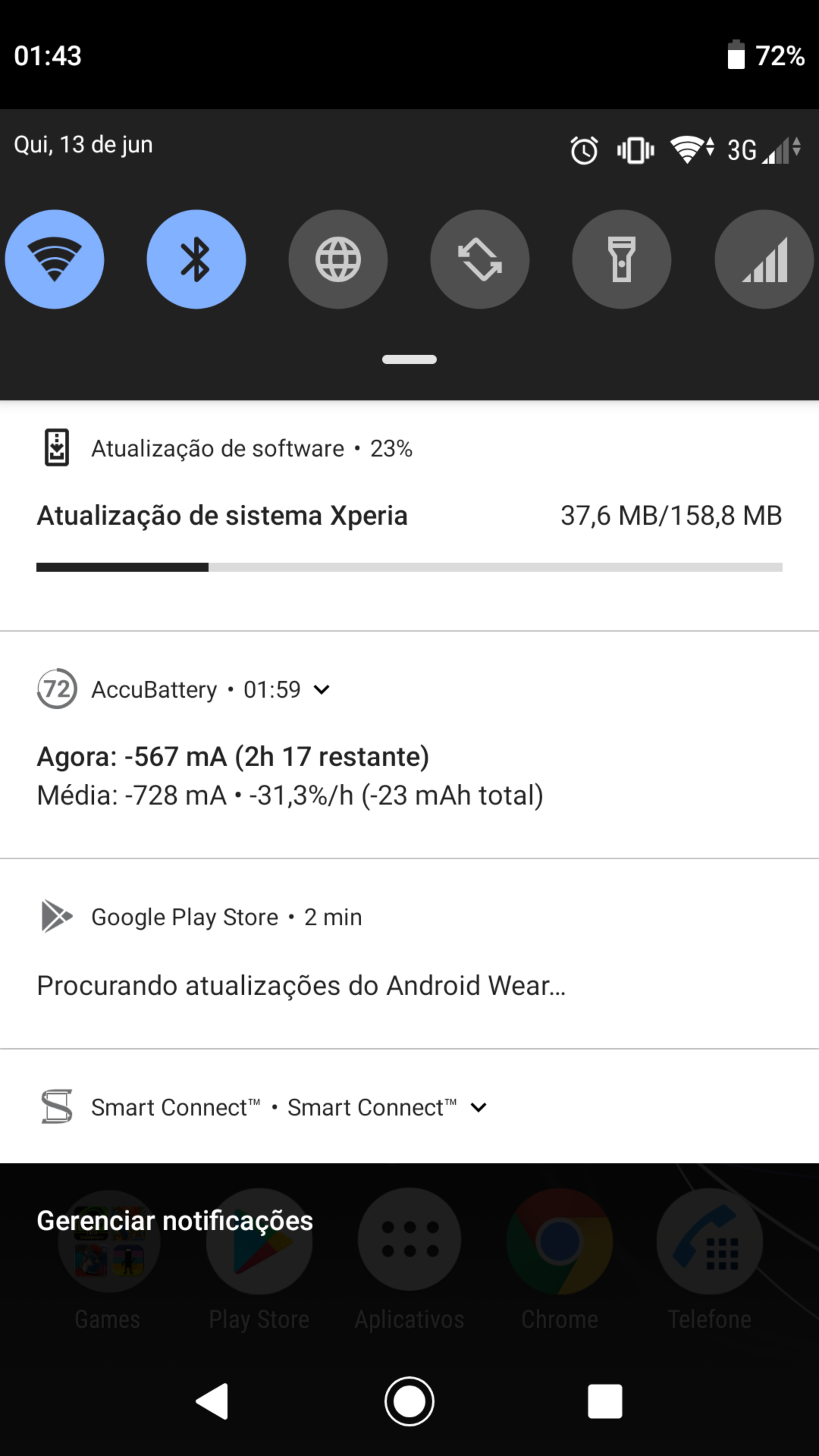 Play Store não está fazendo as atualizações e nem estou