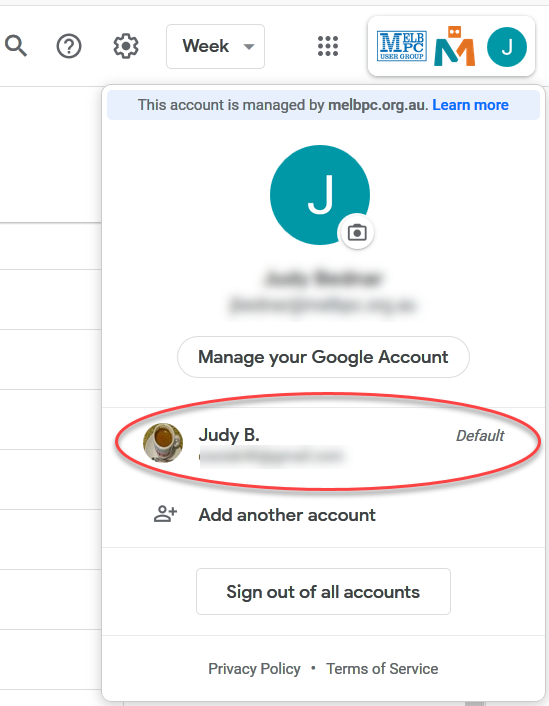 How do I get the default calendar to open? - Google Calendar Community