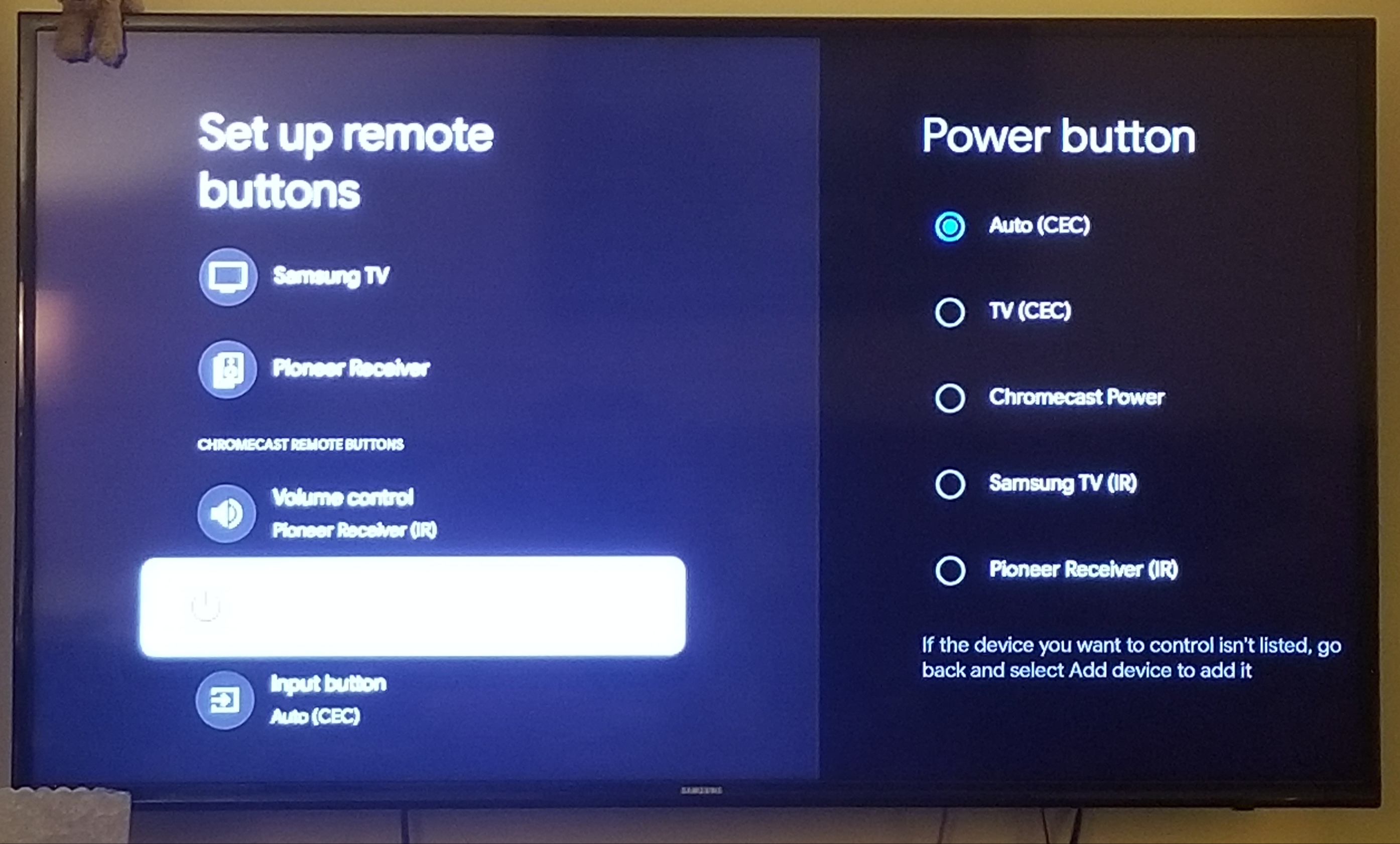 Chromecast Google Tv Remote Won T Power All Devices Chromecast Community