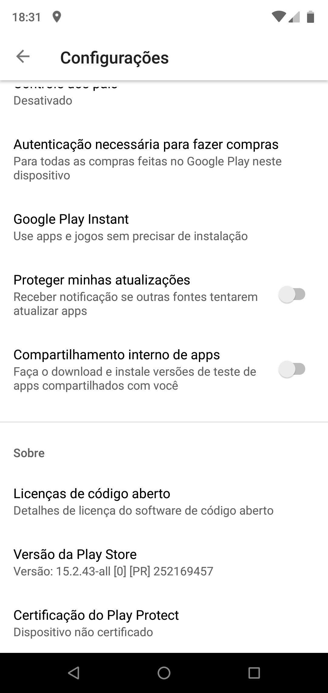 Não consigo baixar jogos ou fazer atualizações - Comunidade Google Play