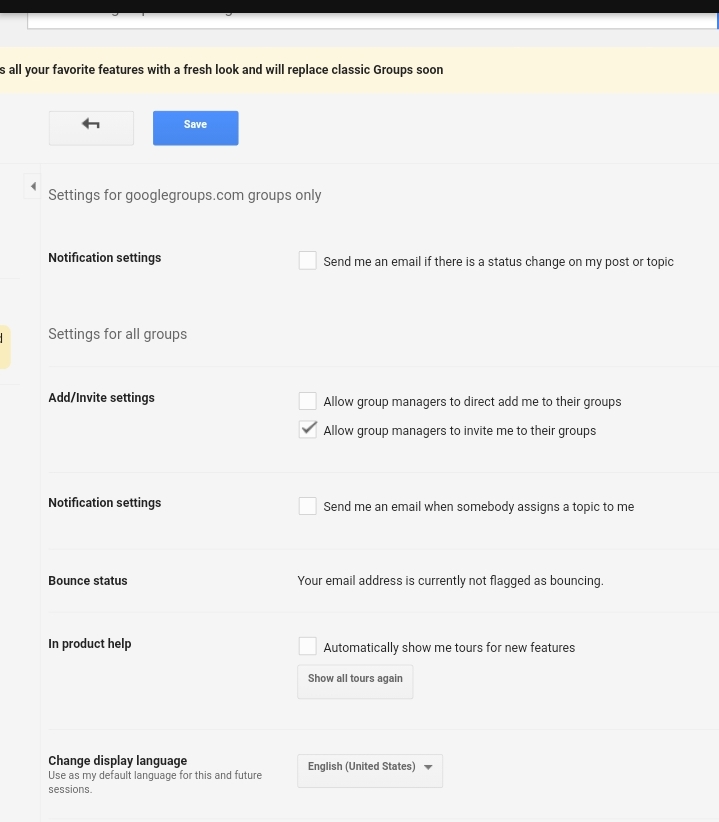 Removal from unwanted groups - Google Groups Community