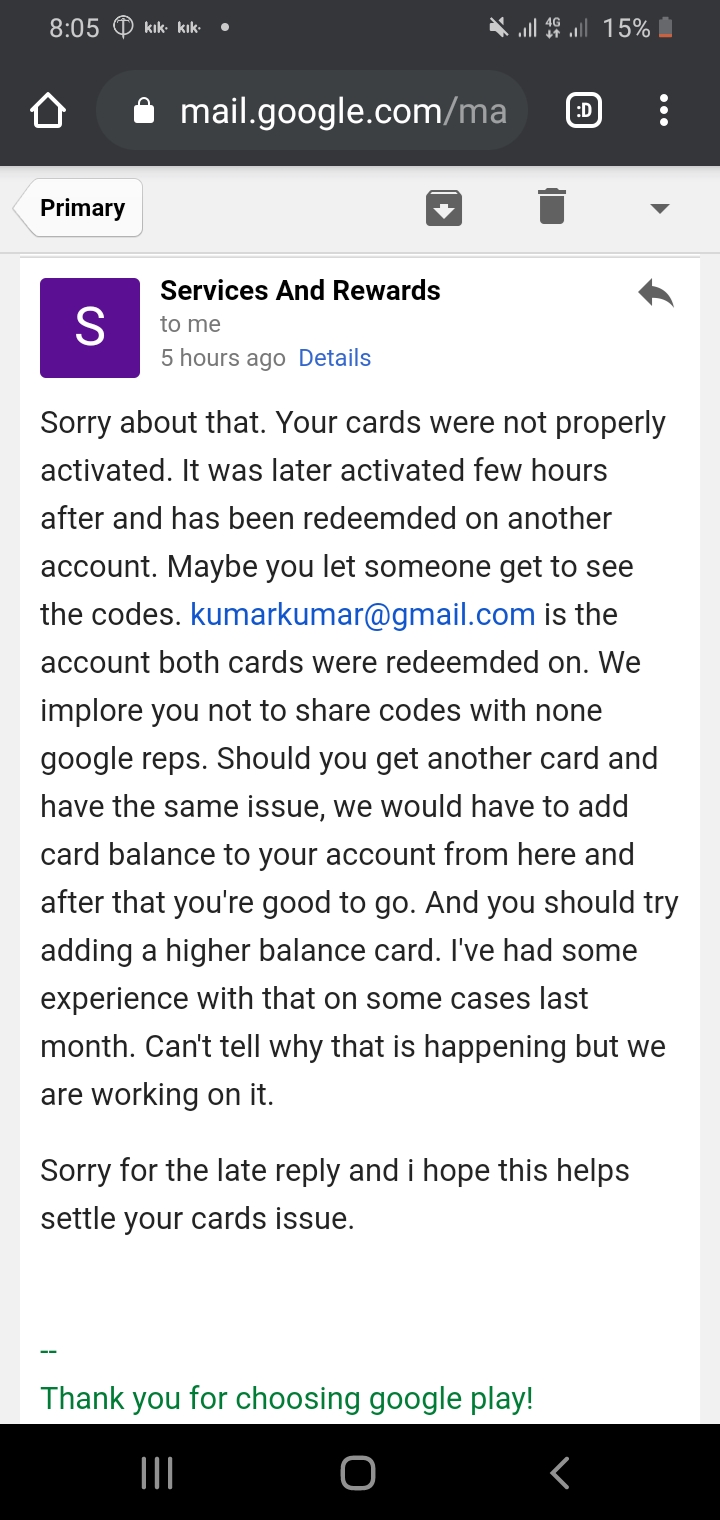 Fraud. - Google Account Community