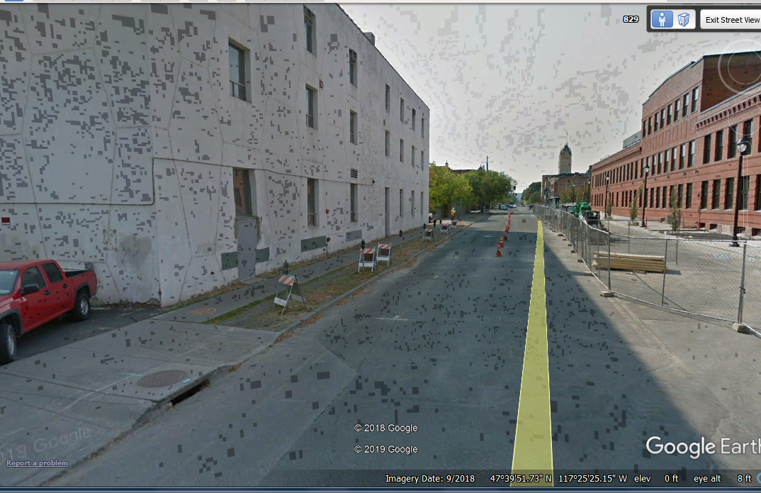 google earth address street view