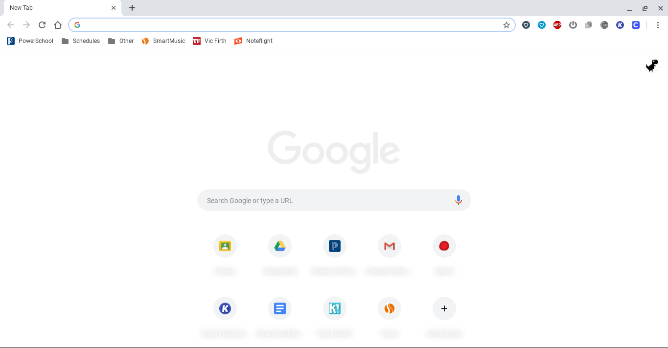 launchbar opening new tab google