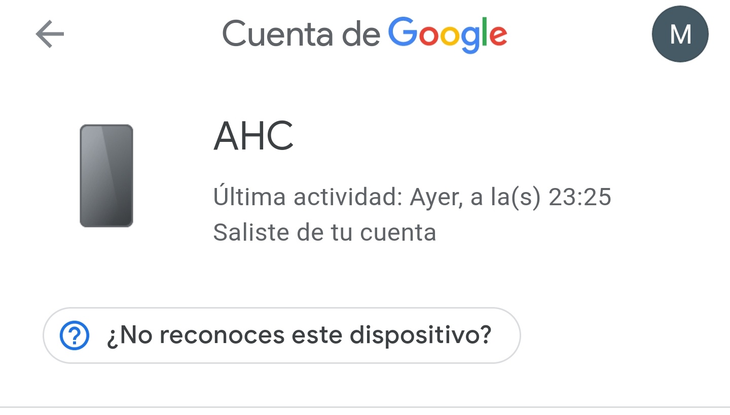 Alrededor Aplicado Ritual AHC Como dispositivo vinculado. - Comunidad de Cuenta de Google