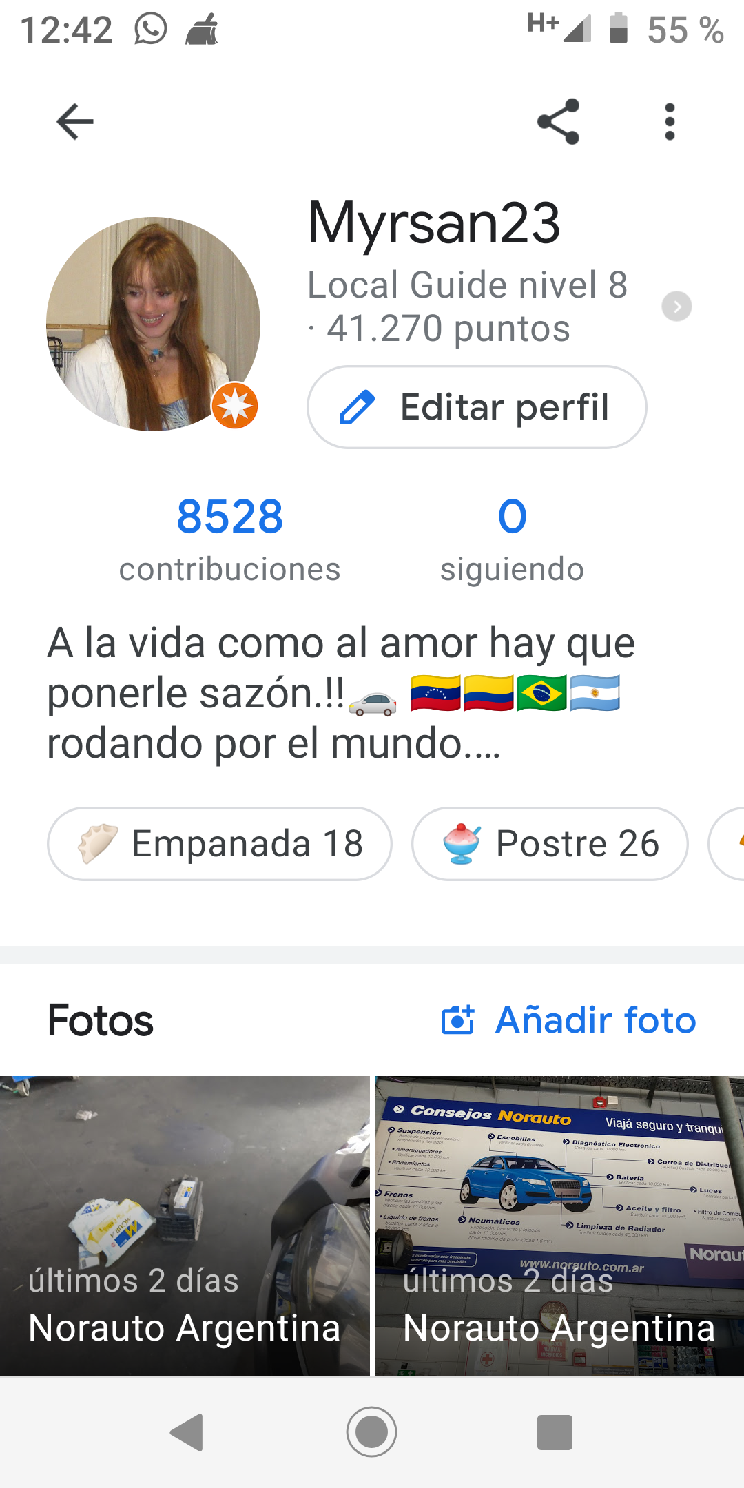 Hola , porque mi perfil de Google Maps no puede ser seguido, está abierto  no lo tengo restringido?, - Comunidad de Google Maps