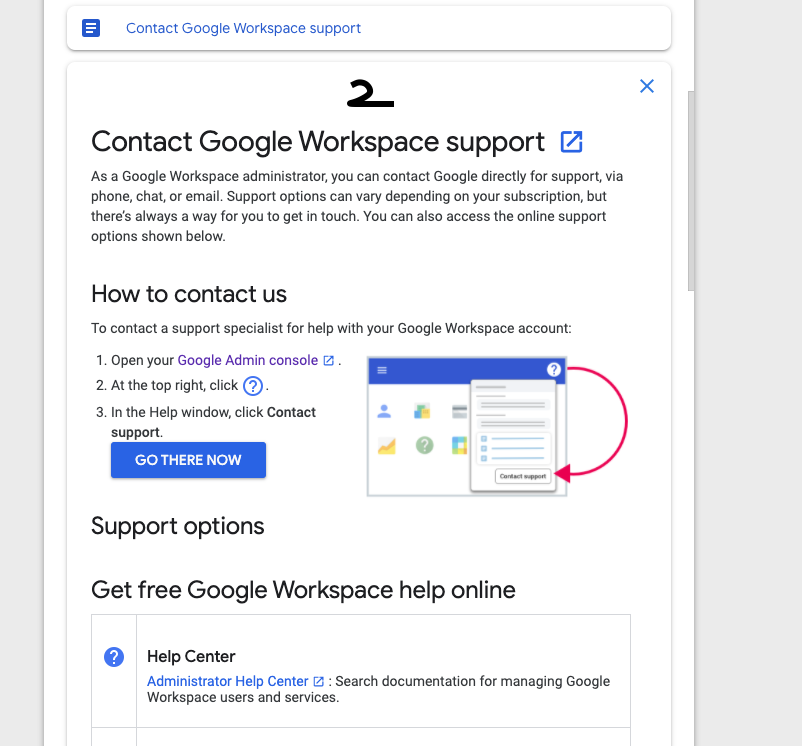 How to contact Google Workspace Support Team? - Google Workspace Admin  Community