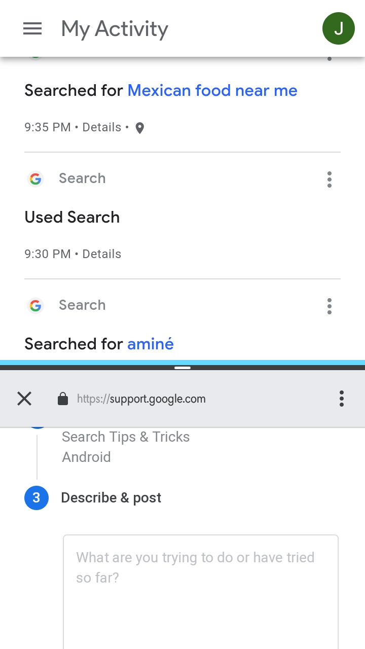 google history delete all my activity