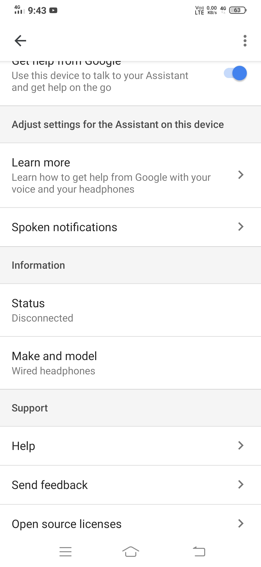 How to remove the wired headphones device linked Google assistant - Google Pixel Community
