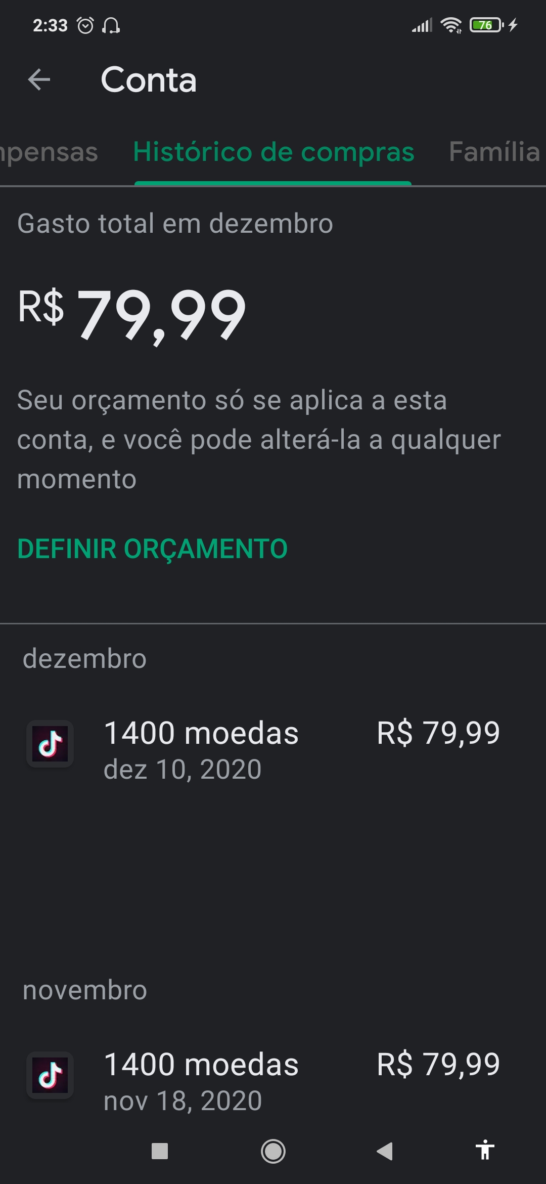 O reembolso da Google Play não caiu depois de ser aprovado! - Comunidade  Google Play