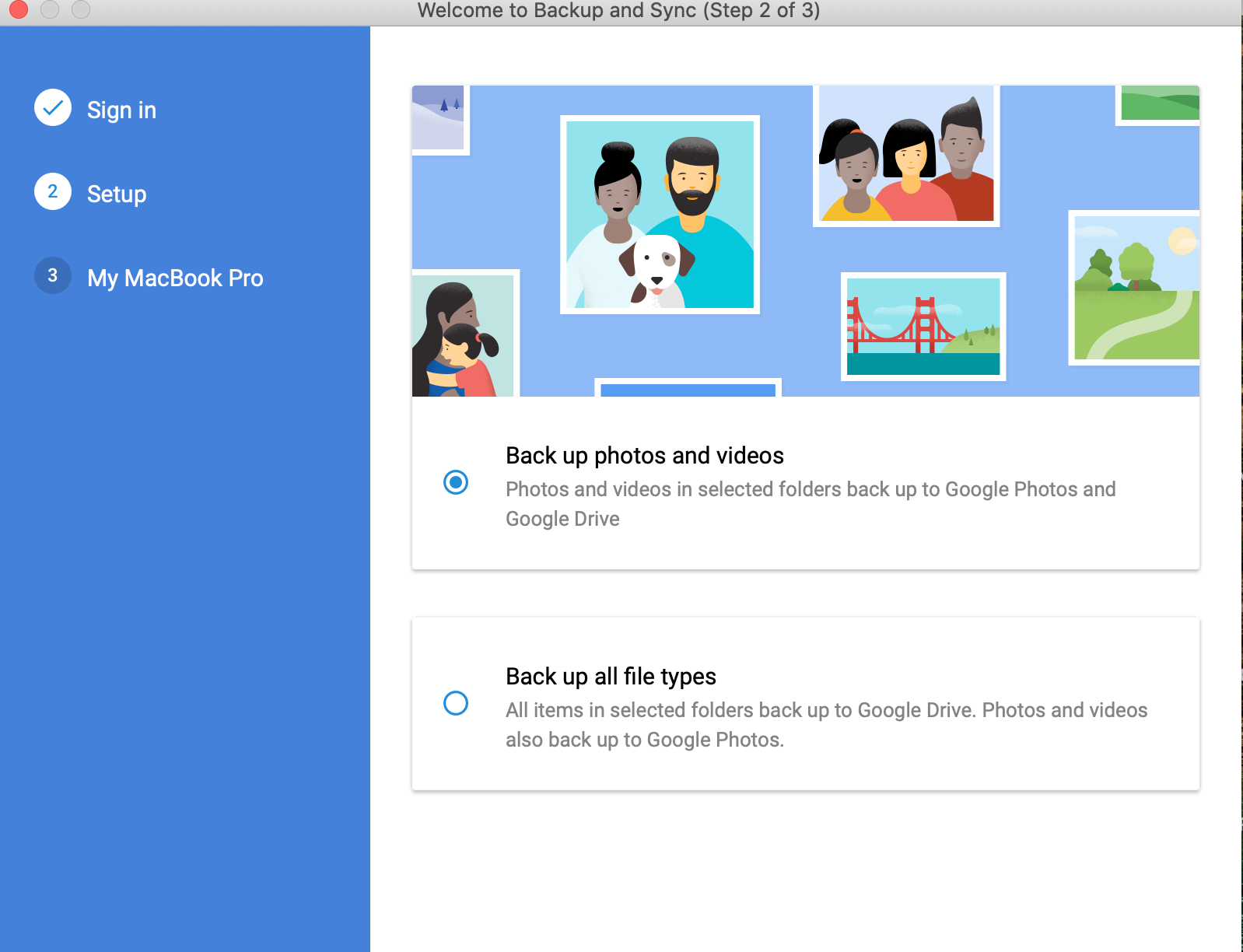 what do i download on my mac for google photos