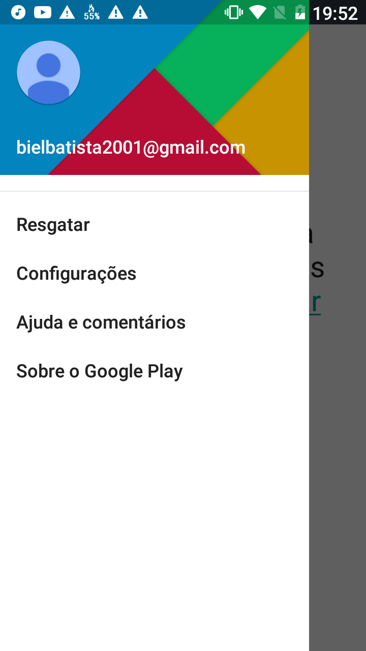 Playstore não abre