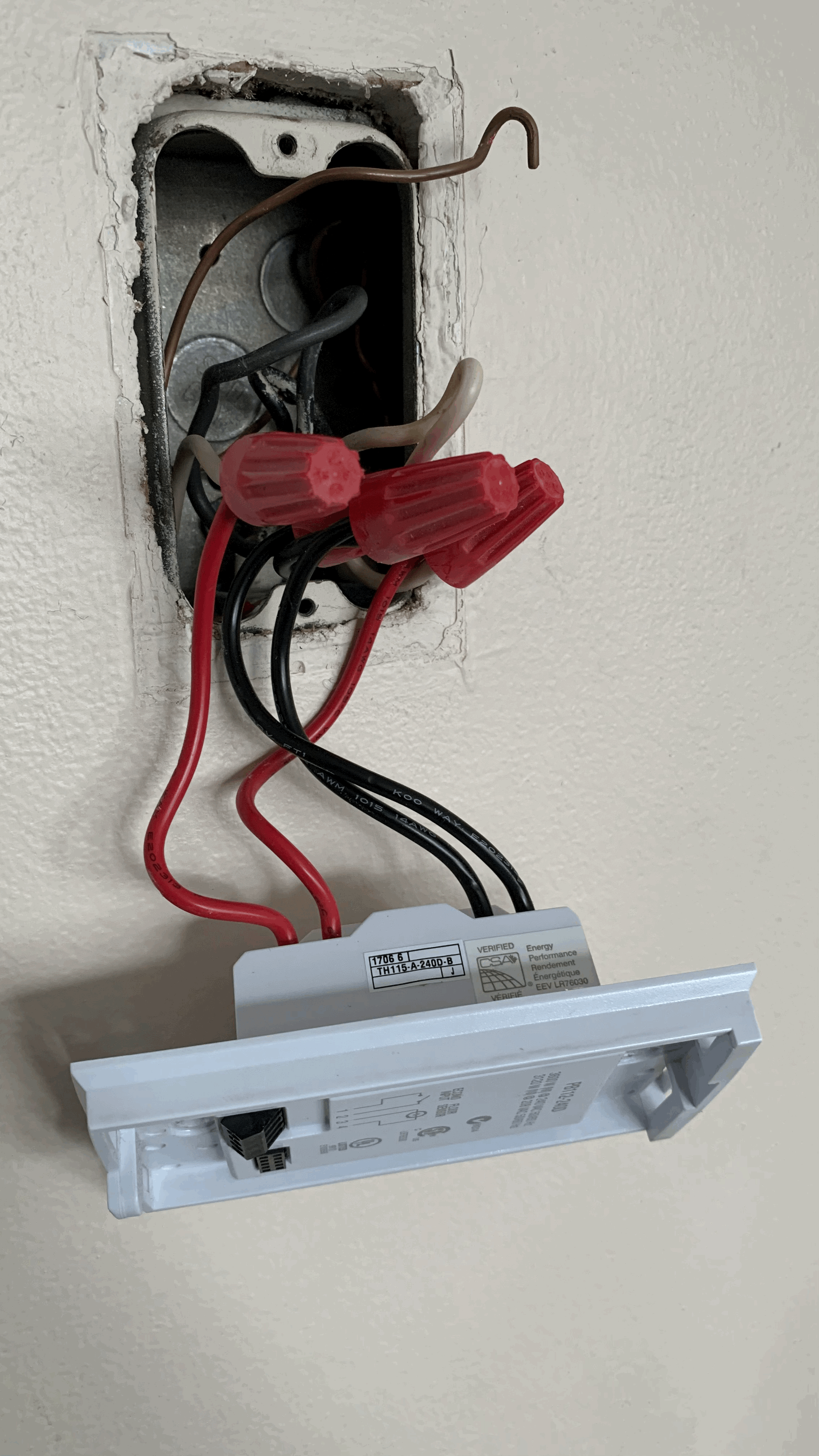 My Old Thermostat Wiring Has 2 Red And 2 Black Wires Google Nest Community