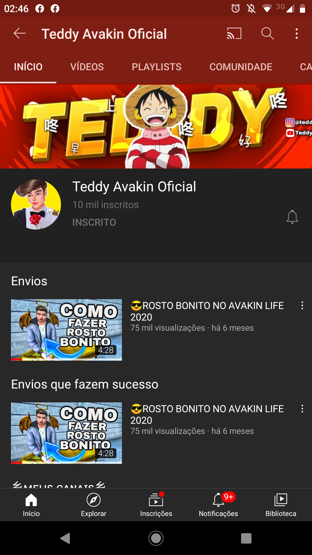 Olá T3DDY : r/famiL