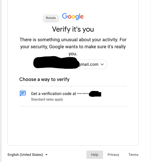 Verify It S You Doesn T Work Google Account Community