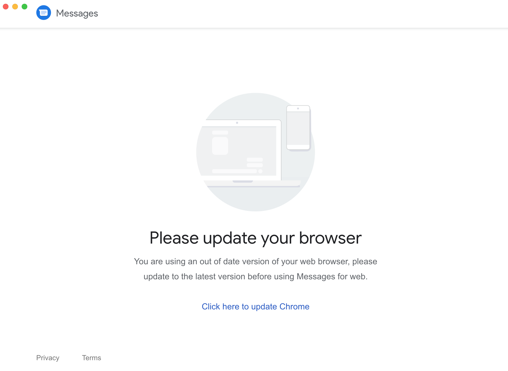 updating latest google chrome for mac