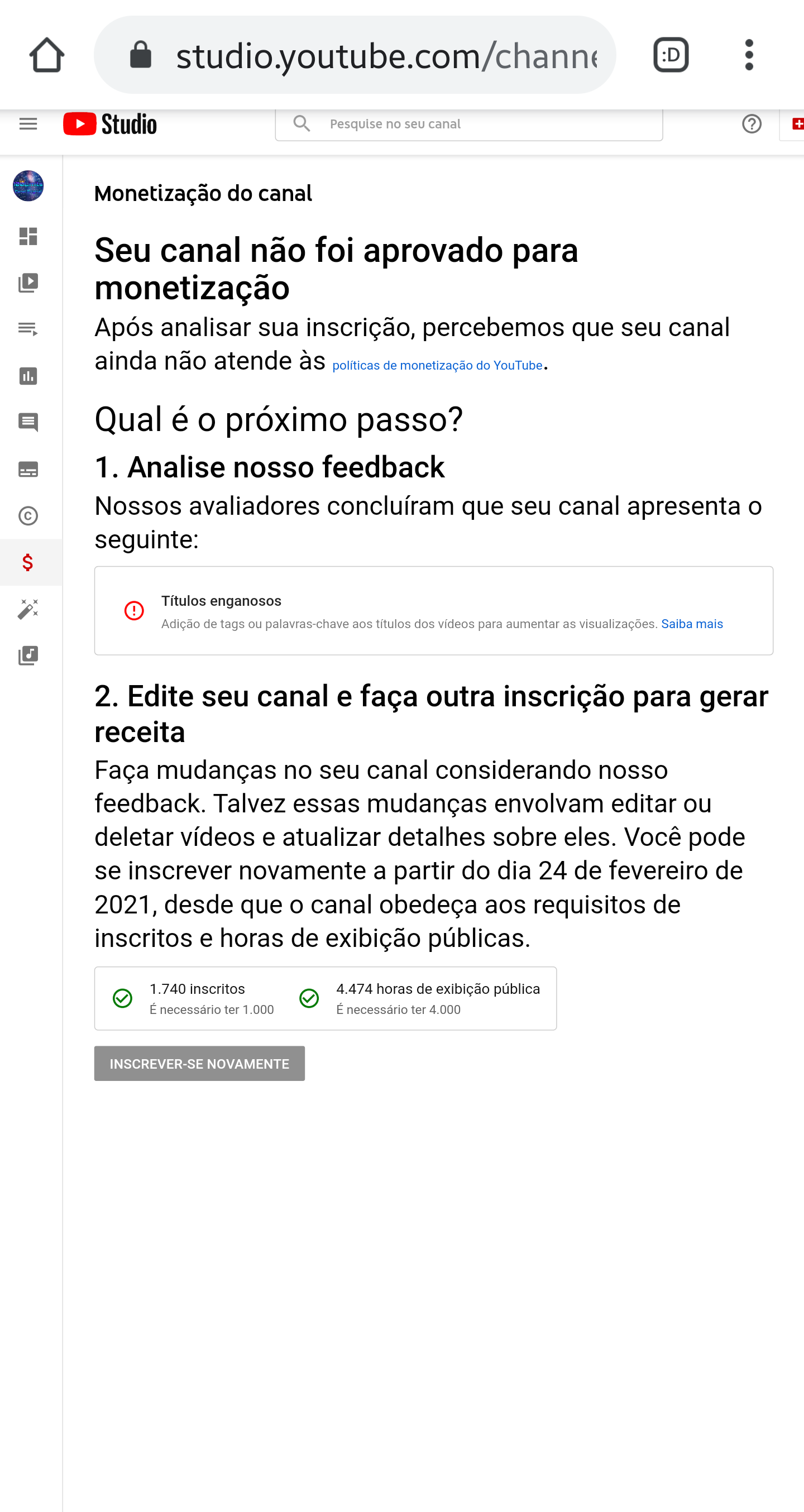 Gente tô postando vídeos q já gravei e editei esses dias, e qnd