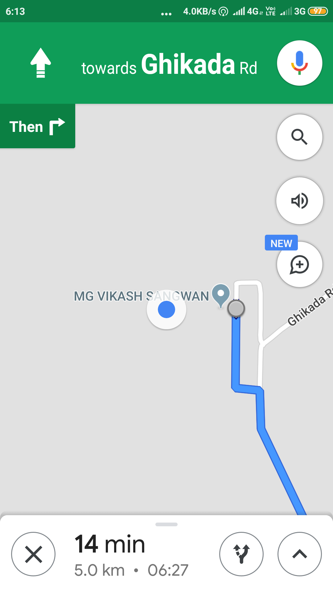 my navigation is not moving when i drive option it stands at 1place - Google Maps Community