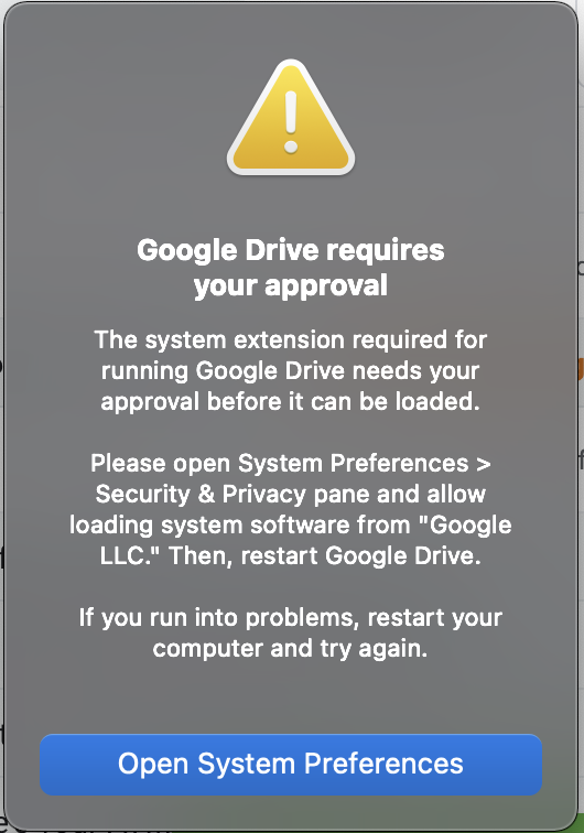 when does google app for mac stop working