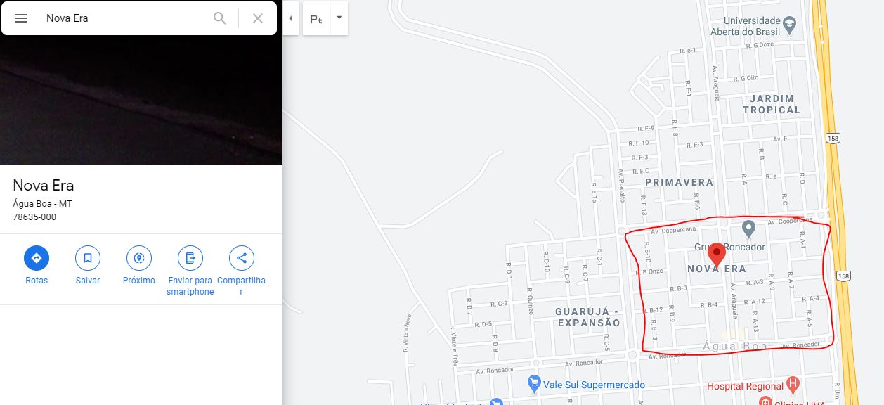 Localização muito errada - Comunidade Google Maps