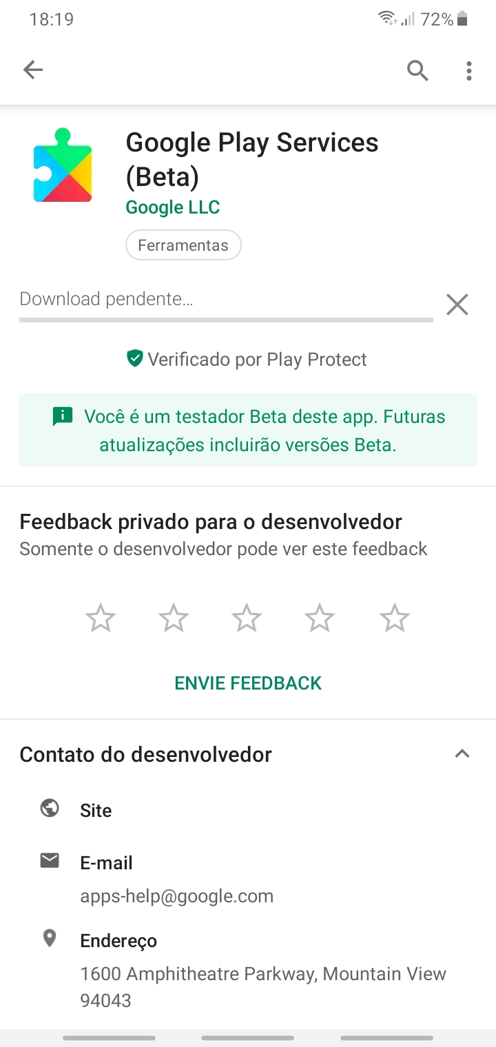 Não é possível instalar/atualizar apps na Play Store - Comunidade Google  Play