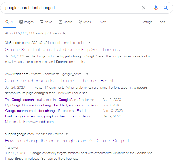 Google Search results fonts are rendering weird - Google Search Community