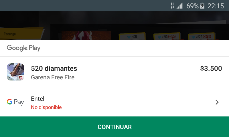 No Me Deja Comprar Diamantes En Free Fire Comunidad De Google Play