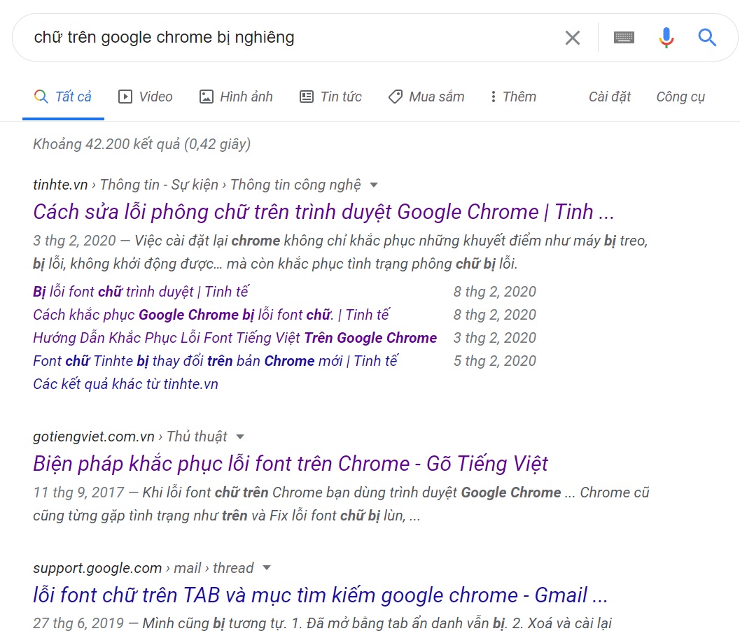 Chủ đề lỗi font chữ trên TAB Google Chrome đã chính thức được khắc phục. Bằng cách cập nhật phiên bản mới nhất, người dùng của trình duyệt sẽ không còn gặp phải vấn đề này nữa. Ngay cả khi xuất hiện lỗi, trình duyệt cũng sẽ tự động thay đổi font chữ để đảm bảo sự thuận tiện cho người dùng. Hãy truy cập ngay để khác phục vấn đề và trải nghiệm trình duyệt tốt hơn.