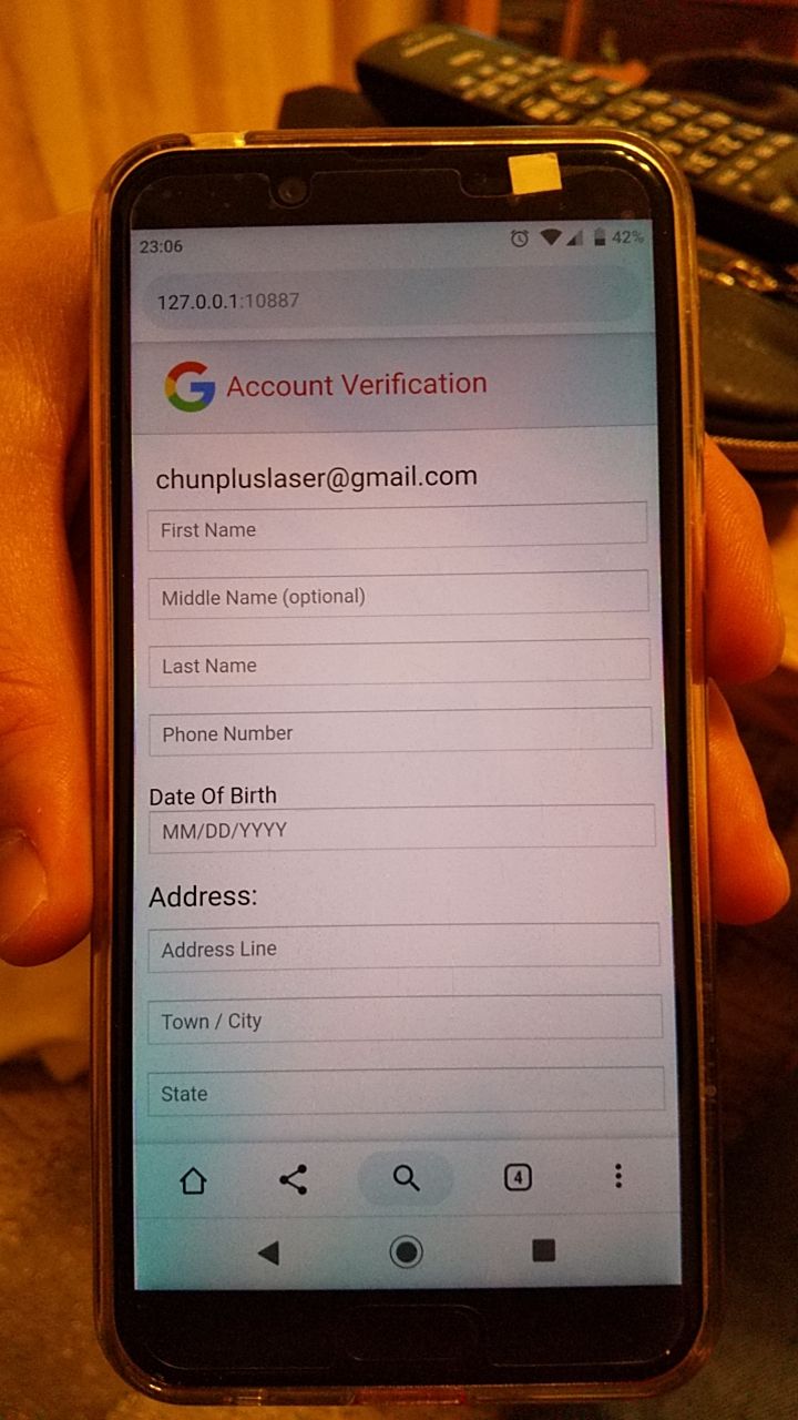 Www サイトに接続すると プライバシー保護できないとの表示 Googleアカウント危険との表示 Account Verification 入力依頼 この状態繰り返し Google Chrome コミュニティ