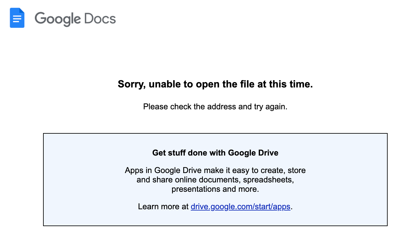 Fix: Google Docs Unable To Load File - MiniTool