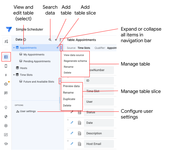 Tables: The Essentials - AppSheet Help