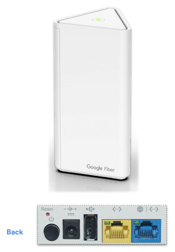 2023 Google Fiber GRAX210T Network Internet Router - WiFi 6