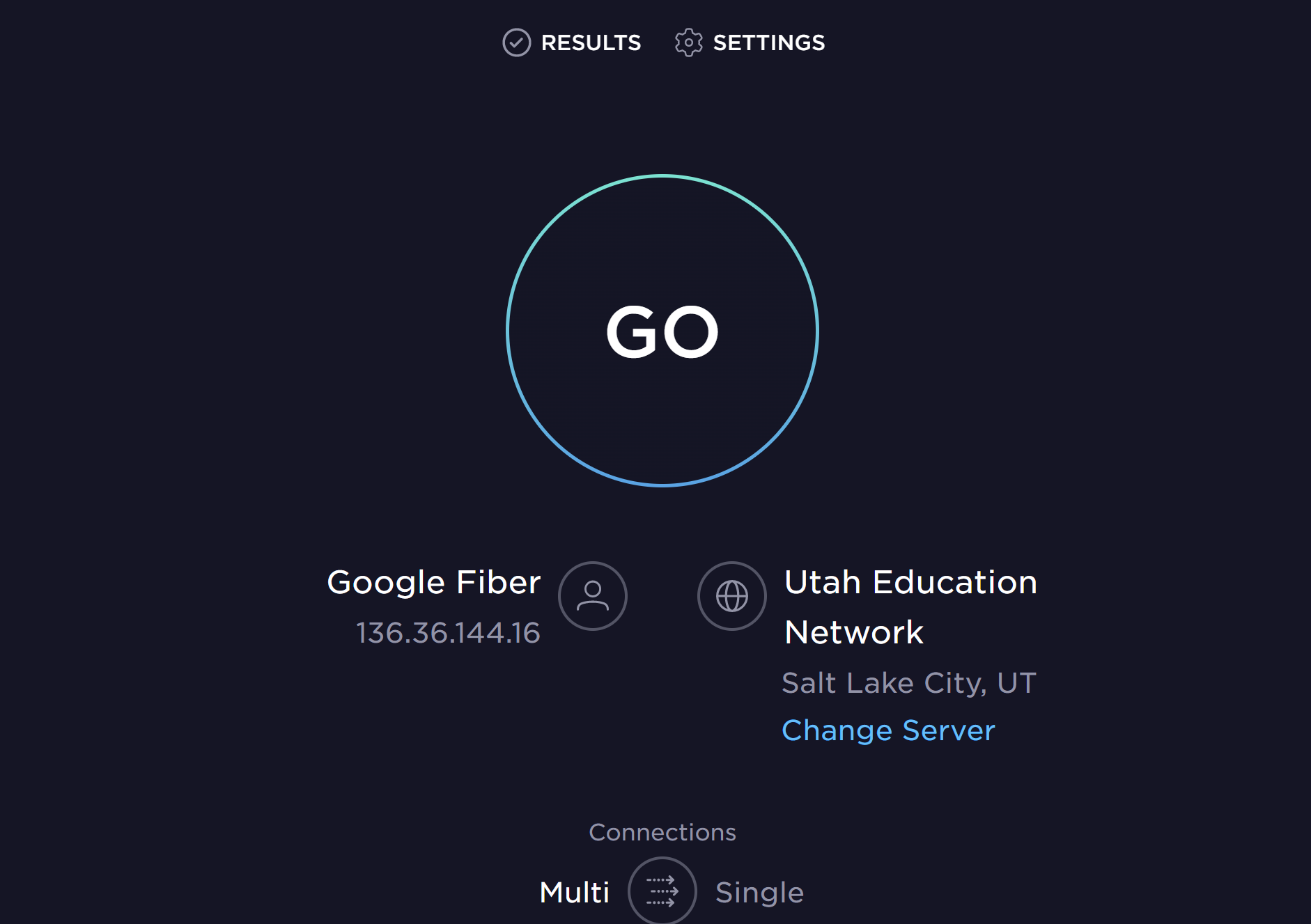 How to Run an Speed Test Mosaic NetworX