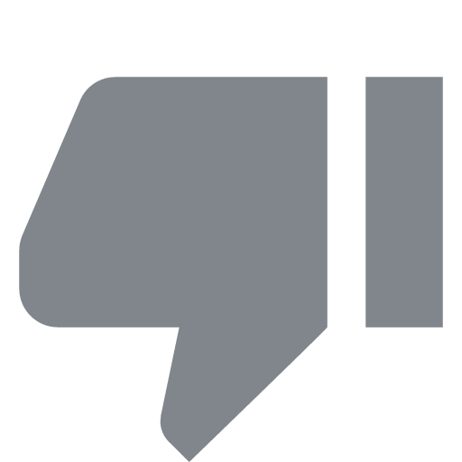 thumbs down icon