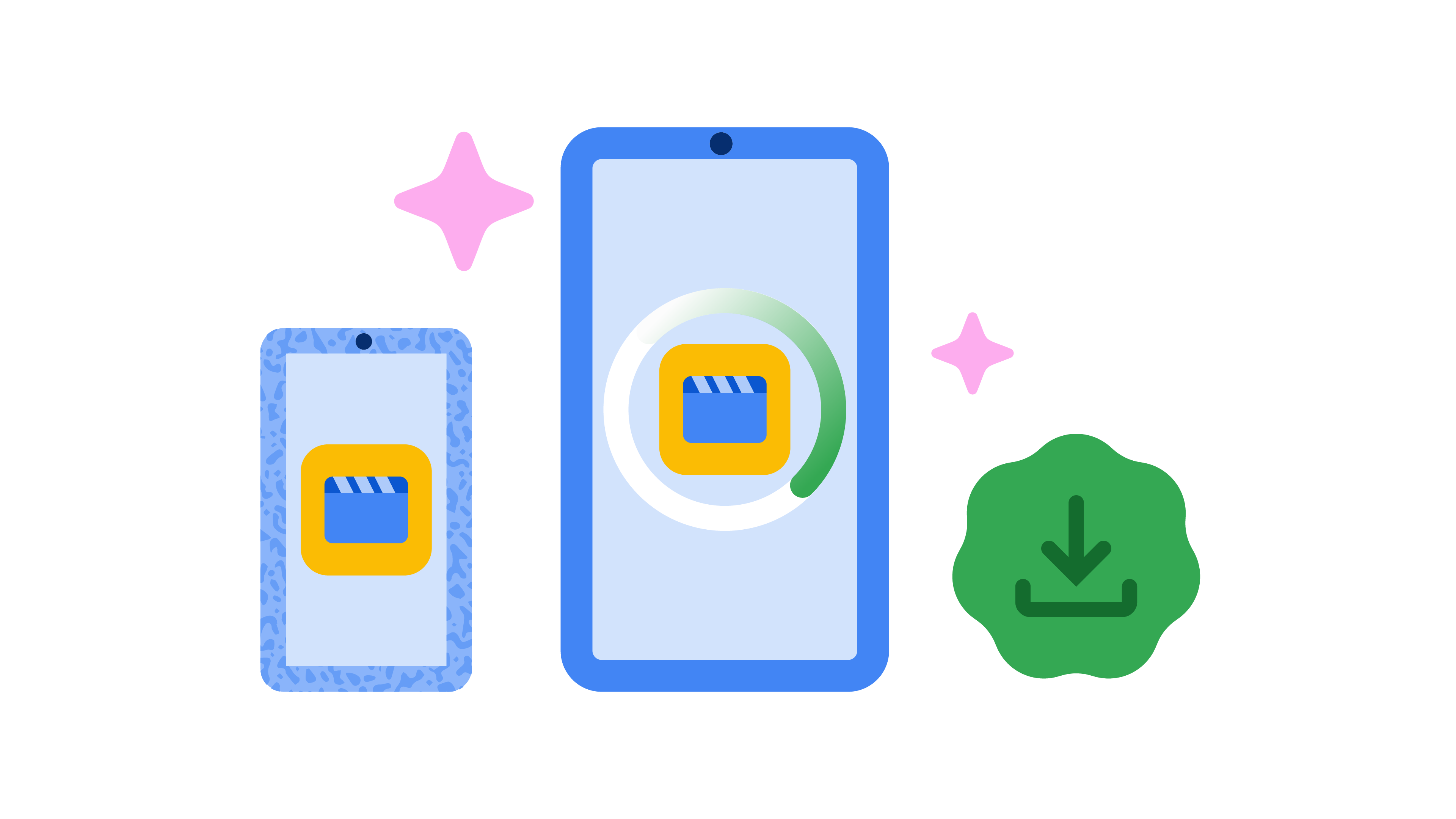 Reinstall apps on a new or another device