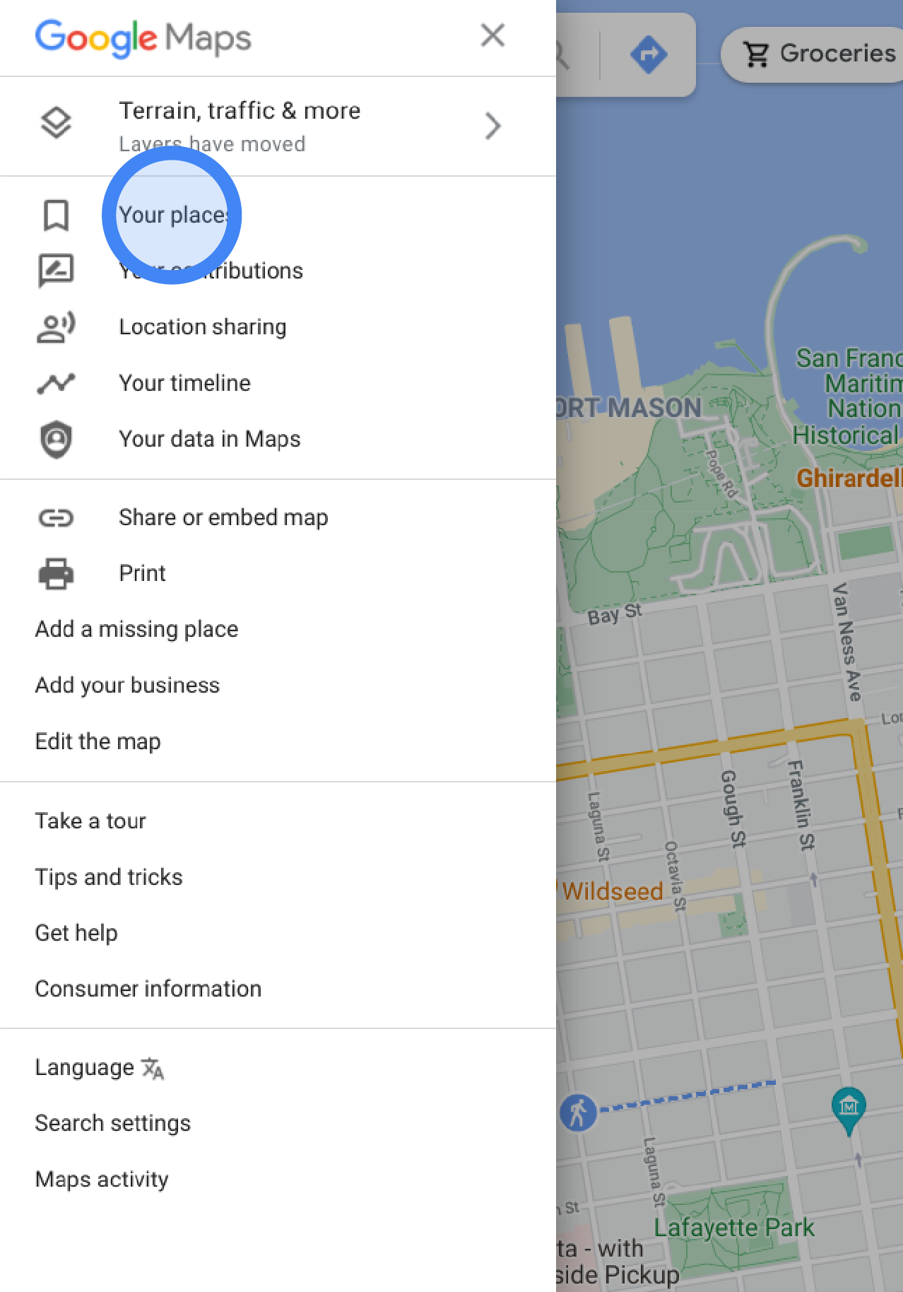 Save My Location As Home Set Or Change Your Home & Work Addresses - Computer - Google Maps Help