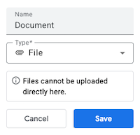 Document file column