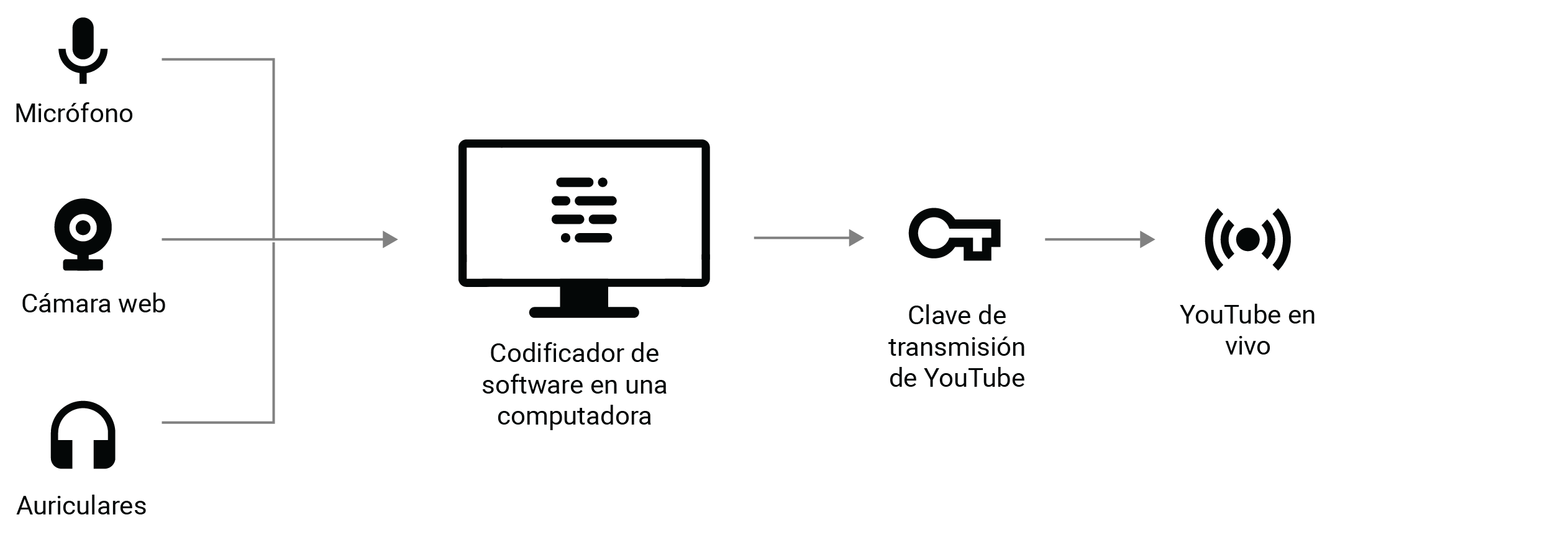 La configuración incorrecta del codificador puede causar problemas técnicos con tu hardware durante la transmisión.