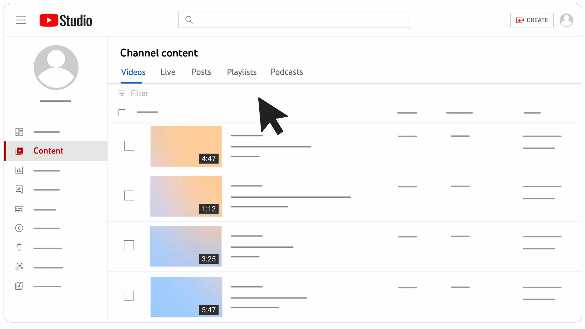 Manage playlists in  Studio -  Help