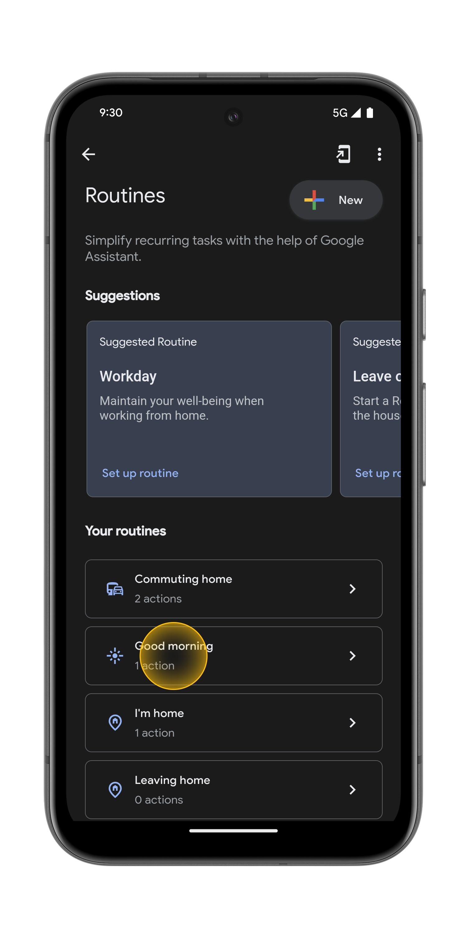 Set up a routine on your pixel phone pixel phone help