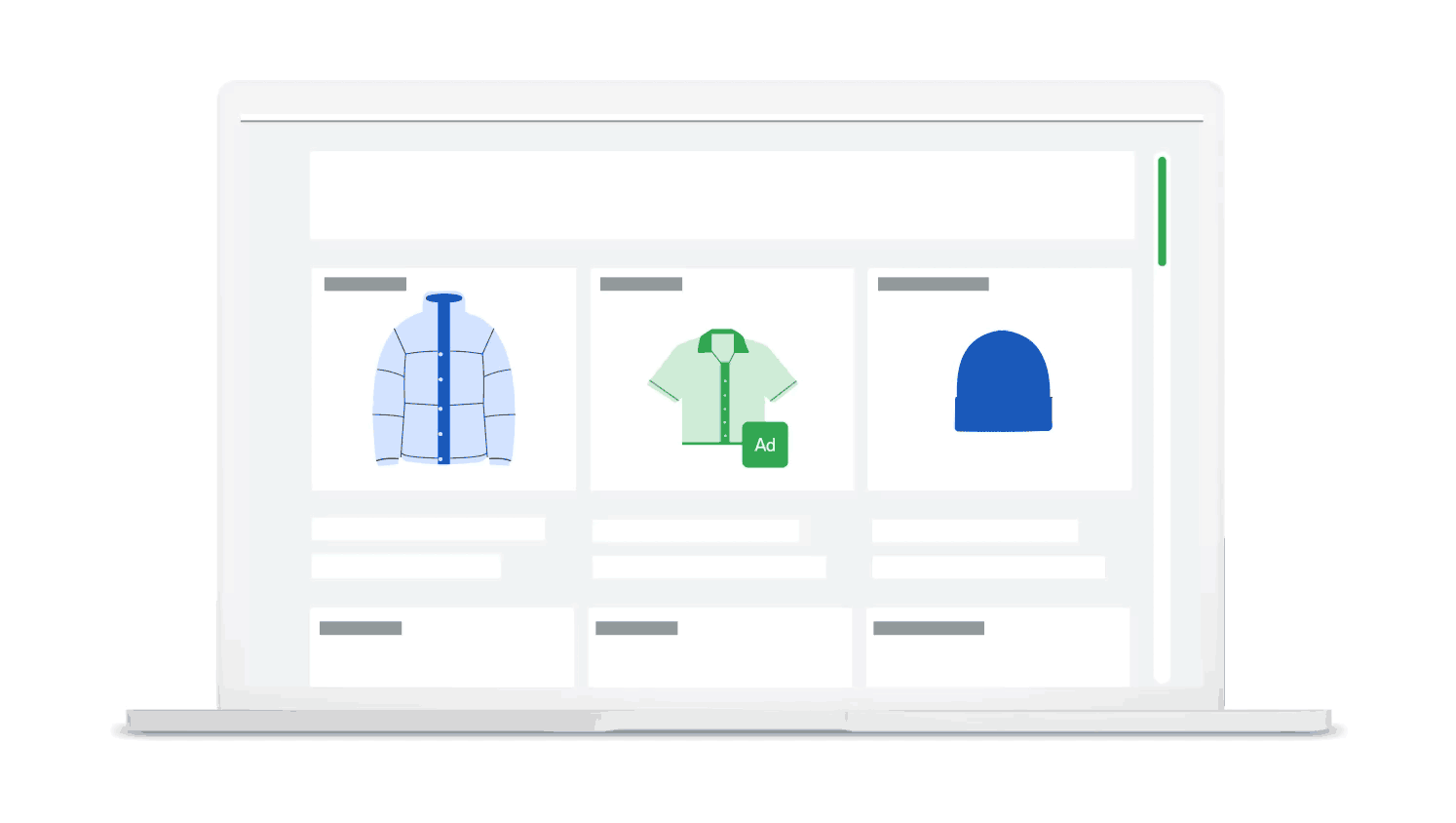 Example of an ad with Confirmed Click applied