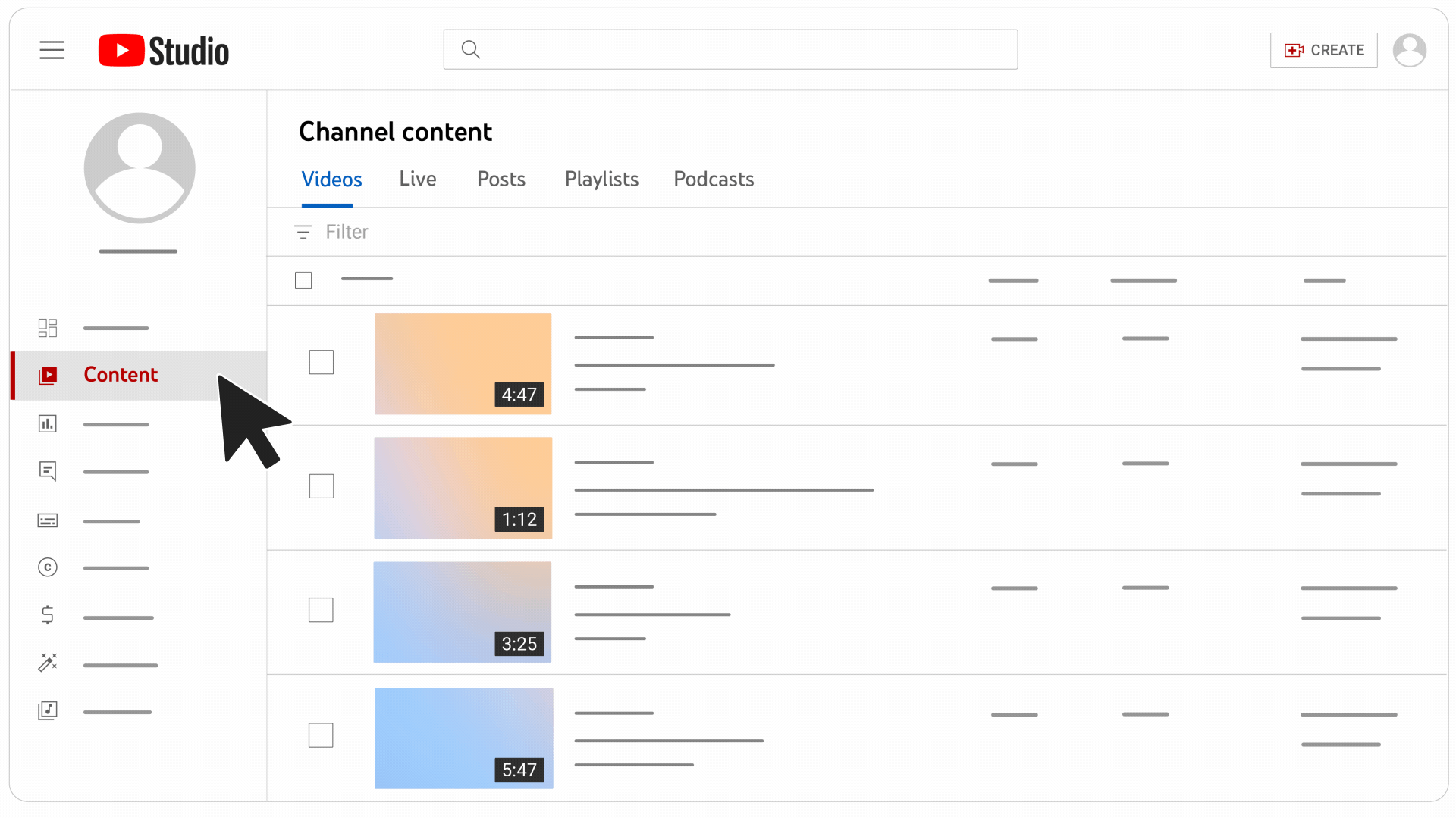 Manage playlists in  Studio -  Help